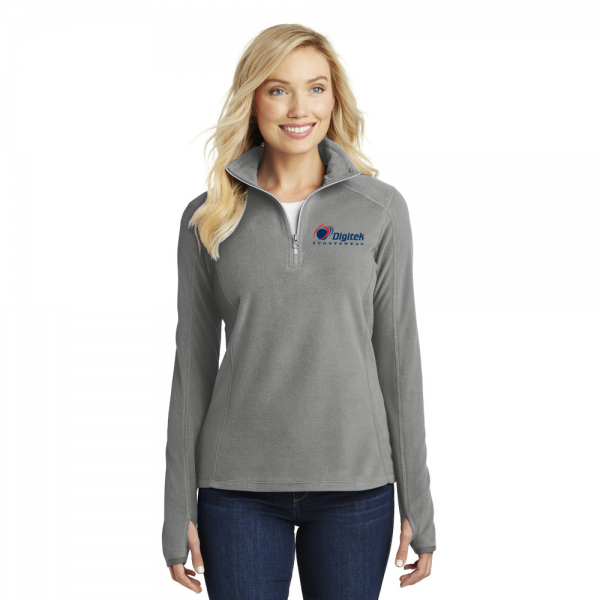 Ladies Microfleece 1/2-Zip Pullover