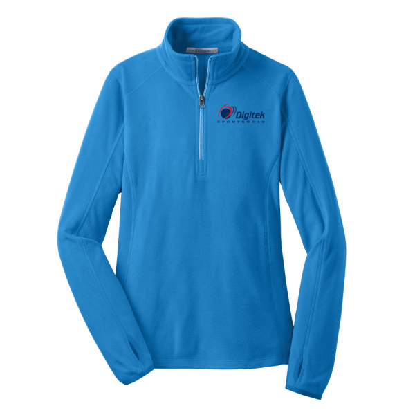 Ladies Microfleece 1/2-Zip Pullover