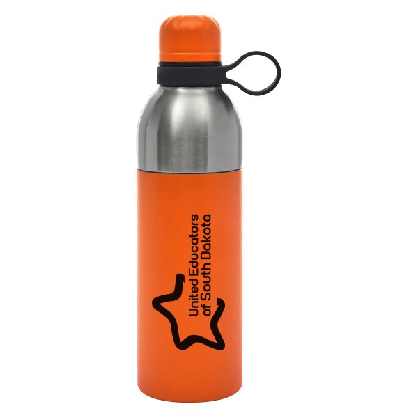 18 oz. Maxwell Stainless Steel Bottle: $10.99