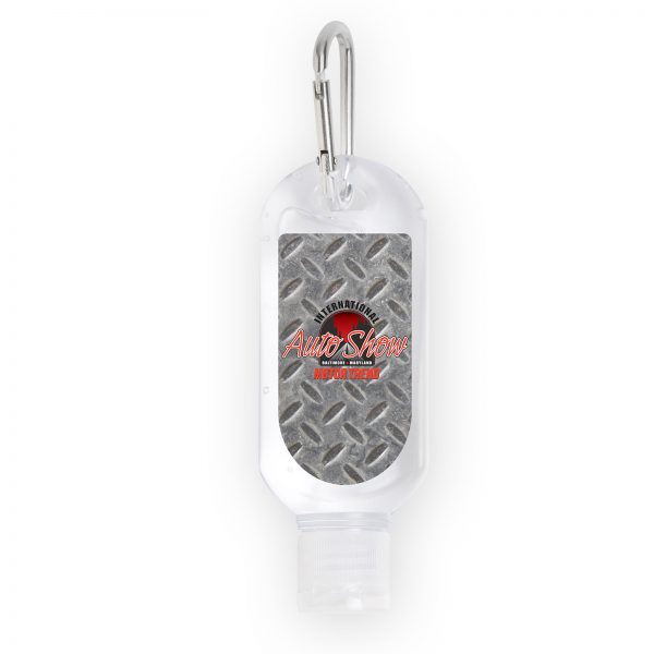CRAZY DEAL: 1.8 oz Hand Sanitizer with Carabiner: $1.15