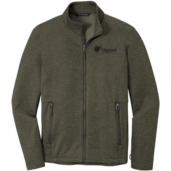 Striated Fleece Jacket