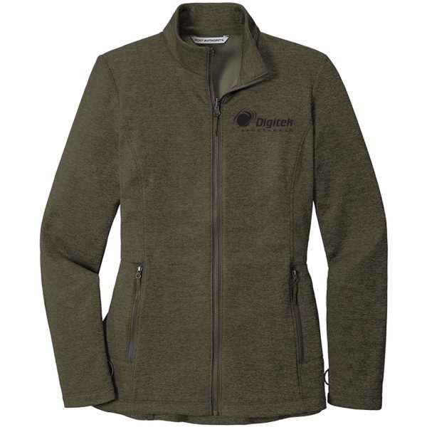 Striated Fleece Jacket (Ladies') - Image 4