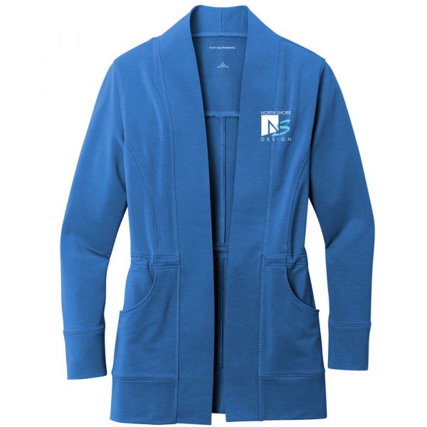 Port Authority® Ladies Microterry Cardigan - Image 8