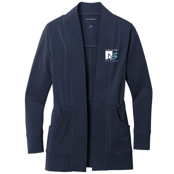 Port Authority® Ladies Microterry Cardigan - Image 3